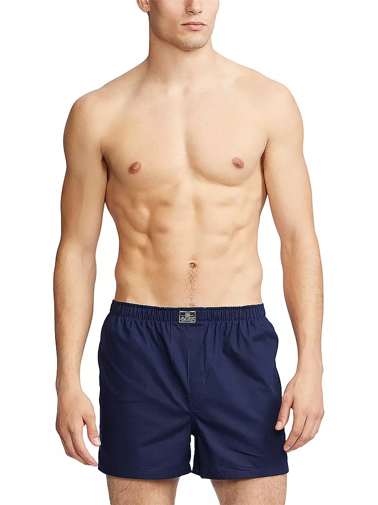 POLO RALPH LAUREN | Boxershorts paquete de 3 blanco, azul claro, marino | Azul claro