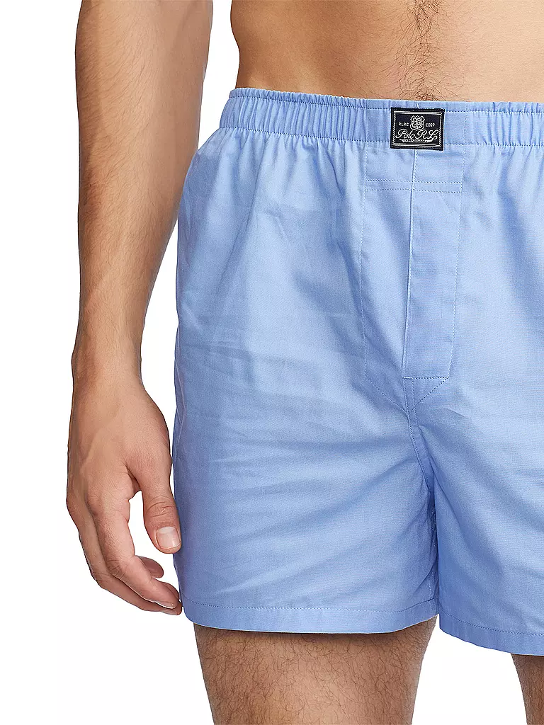 POLO RALPH LAUREN | Boxershorts paquete de 3 blanco, azul claro, marino | Azul claro