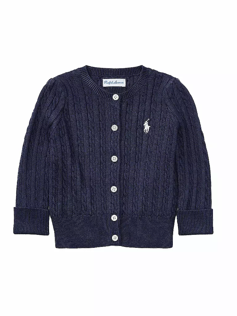 POLO RALPH LAUREN | Cárdigan de bebé | Azul oscuro