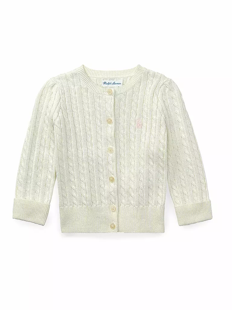 POLO RALPH LAUREN | Cárdigan de niña | Blanco