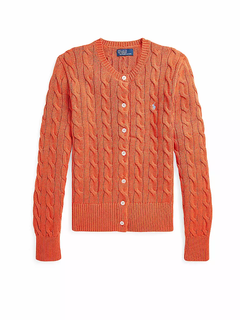 POLO RALPH LAUREN | Cárdigan Slim Fit | Naranja