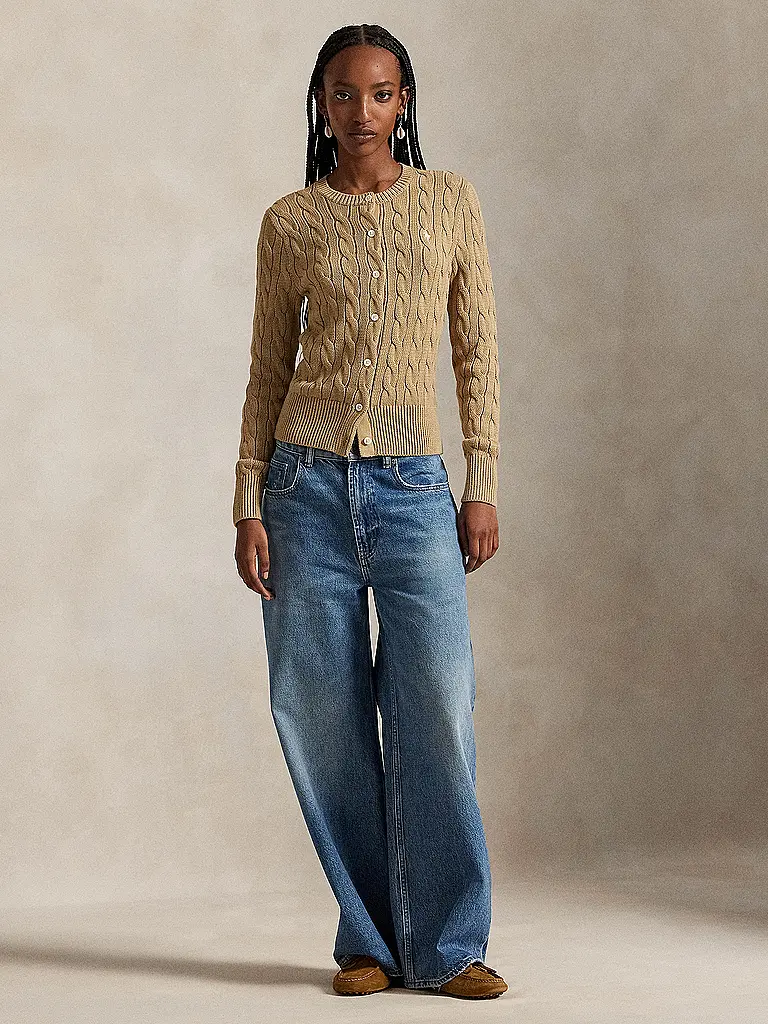 POLO RALPH LAUREN | Cárdigan Slim Fit | Camel