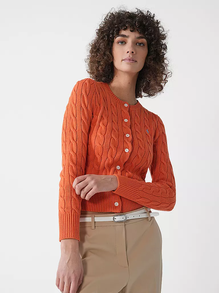 POLO RALPH LAUREN | Cárdigan Slim Fit | Naranja