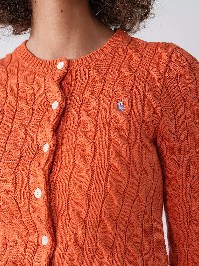 POLO RALPH LAUREN | Cárdigan Slim Fit | Naranja