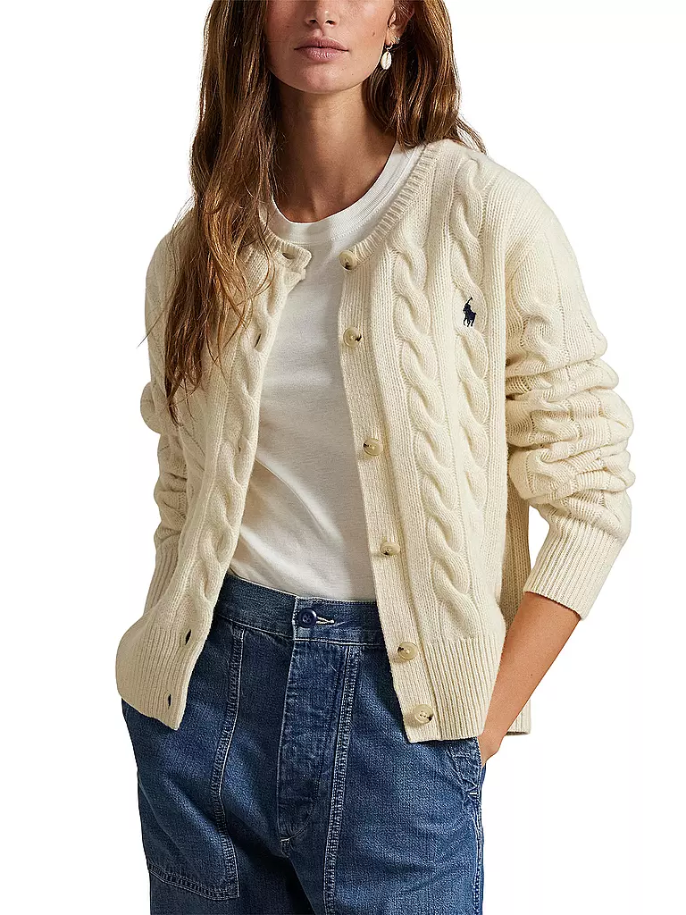 POLO RALPH LAUREN | Cárdigan | Crema