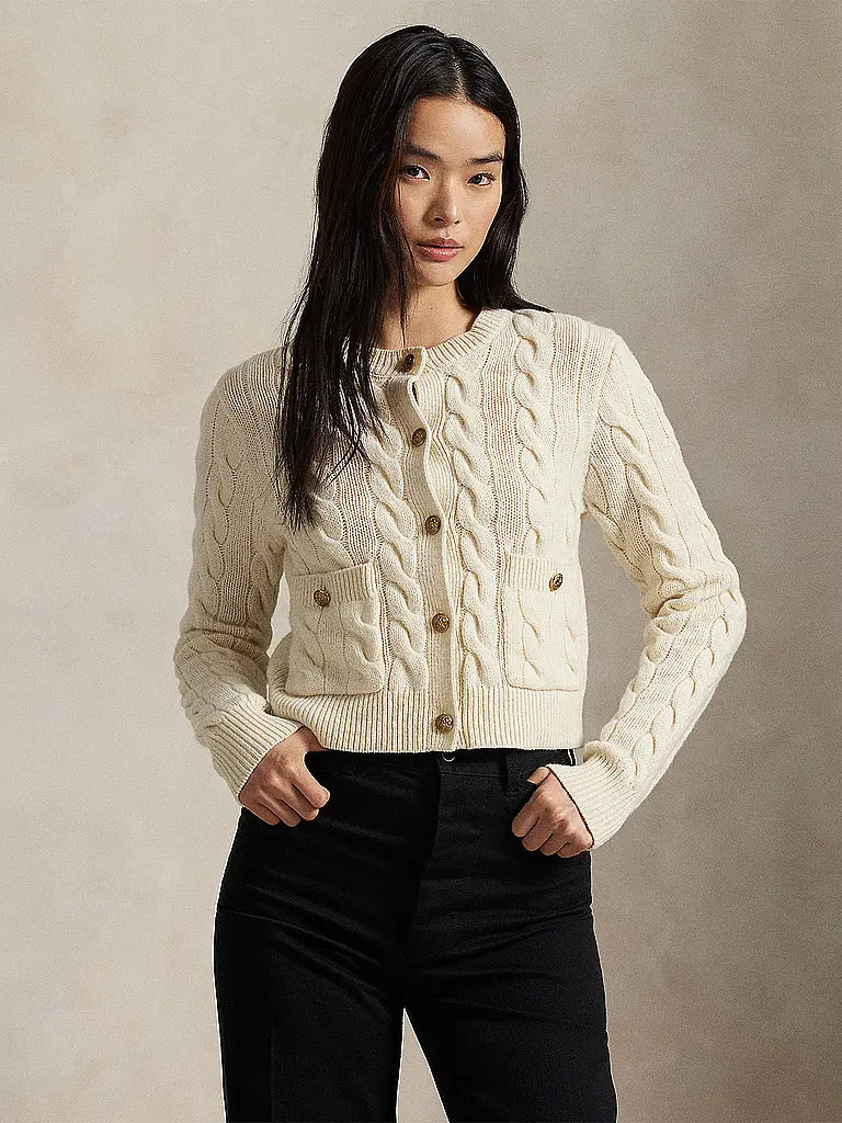 POLO RALPH LAUREN | Cárdigan | Crema