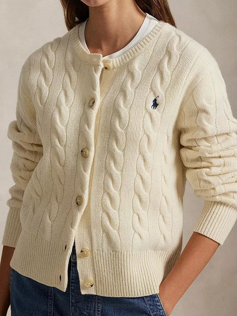 POLO RALPH LAUREN | Cárdigan | Crema