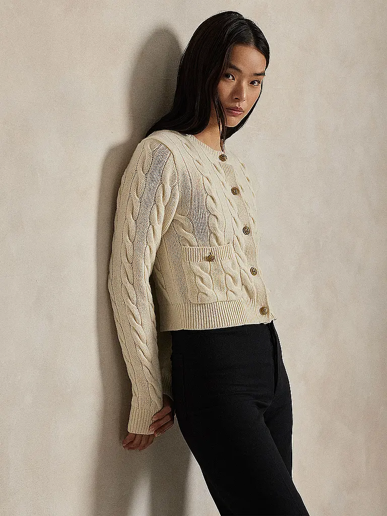 POLO RALPH LAUREN | Cárdigan | Crema