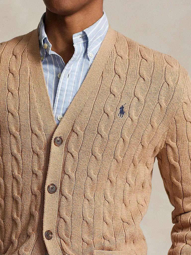 POLO RALPH LAUREN | Cárdigan | Camel