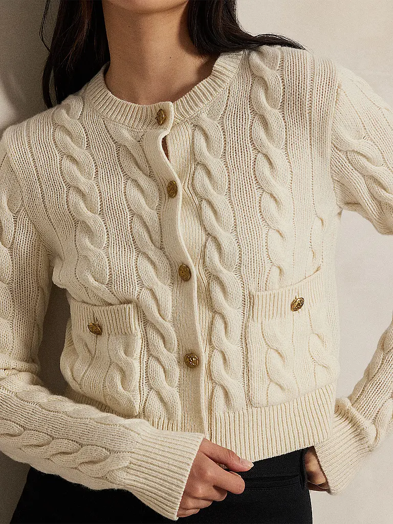 POLO RALPH LAUREN | Cárdigan | Crema