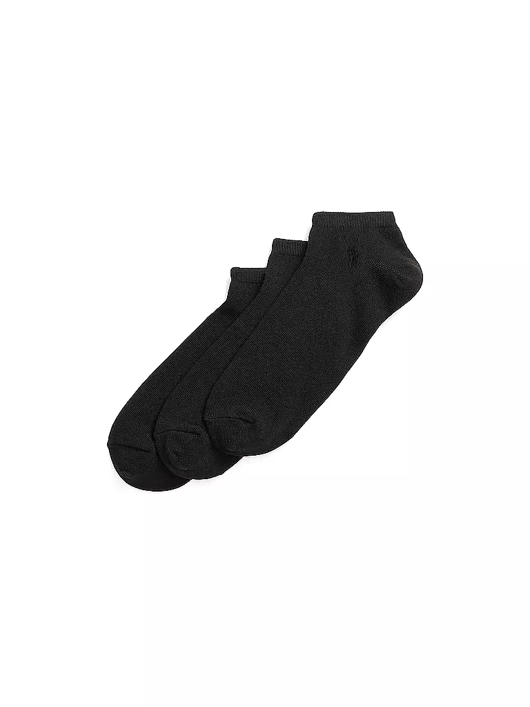POLO RALPH LAUREN | Calcetines de deporte, paquete de 3, negro | Negro