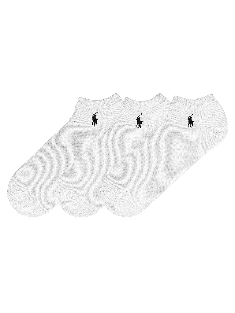 POLO RALPH LAUREN | Calcetines de deporte paquete de 3 blanco | Blanco