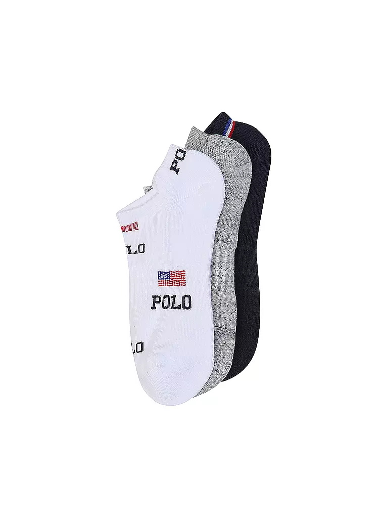 POLO RALPH LAUREN | Calcetines deportivos paquete de 3 Allover | Blanco
