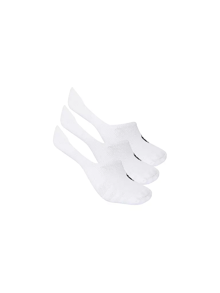 POLO RALPH LAUREN | Calcetines invisibles paquete de 3 blanco | Blanco