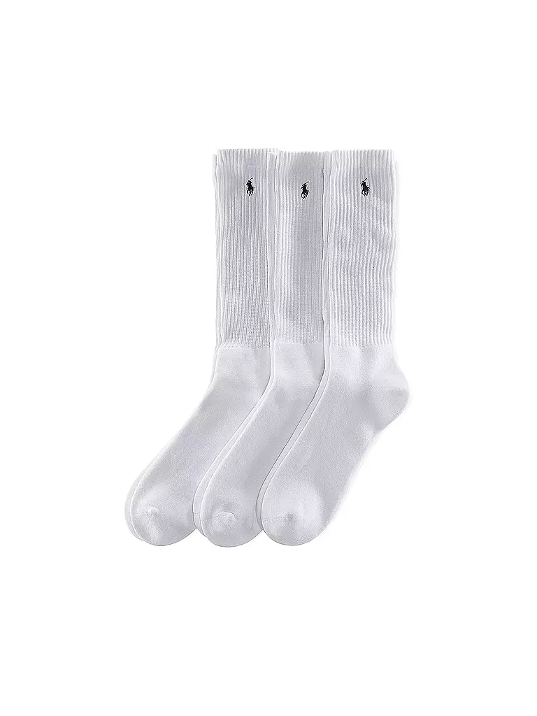 POLO RALPH LAUREN | Calcetines paquete de 3 blanco | Blanco