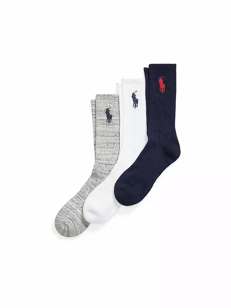 POLO RALPH LAUREN | Calcetines paquete de 3 navy/white/grey | Multicolor
