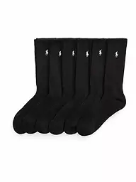 POLO RALPH LAUREN | Calcetines paquete de 6 negro | Azul oscuro