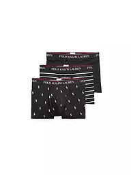 POLO RALPH LAUREN | Calzoncillos paquete de 3 rojo negro | Negro