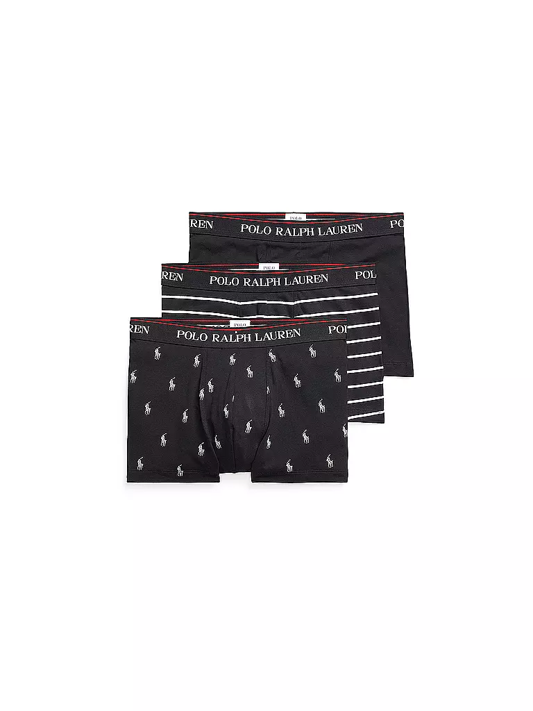 POLO RALPH LAUREN | Calzoncillos bóxer, paquete de 3, negro | Negro