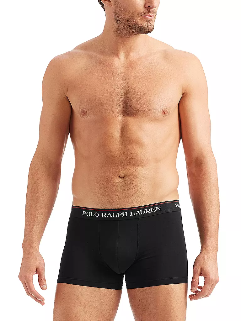 POLO RALPH LAUREN | Calzoncillos bóxer, paquete de 3, negro | Negro