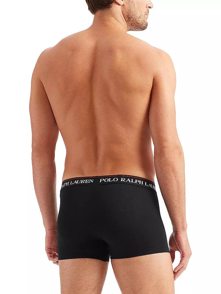 POLO RALPH LAUREN | Calzoncillos bóxer, paquete de 3, negro | 