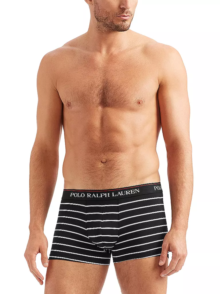 POLO RALPH LAUREN | Calzoncillos bóxer, paquete de 3, negro | 