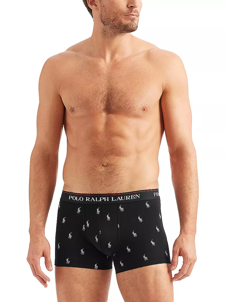 POLO RALPH LAUREN | Calzoncillos bóxer, paquete de 3, negro | 