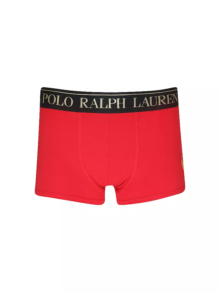 POLO RALPH LAUREN | Calzoncillos paquete de 2 GB rojo | Rojo oscuro