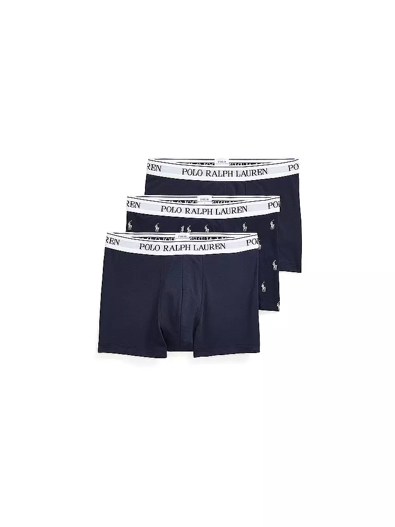 POLO RALPH LAUREN | Calzoncillos paquete de 3 azul con estampado | Azul oscuro