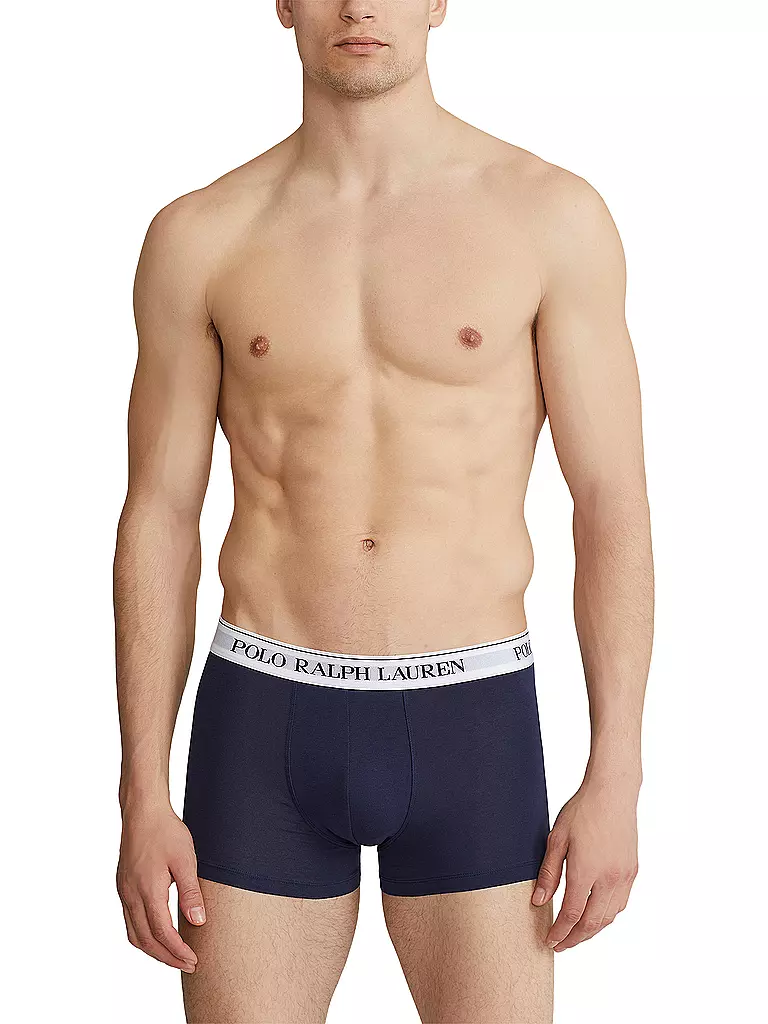 POLO RALPH LAUREN | Calzoncillos paquete de 3 azul con estampado | Azul oscuro