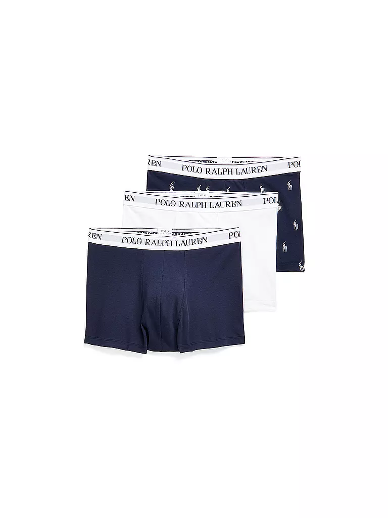 POLO RALPH LAUREN | Calzoncillos paquete de 3 azul marino blanco | Azul