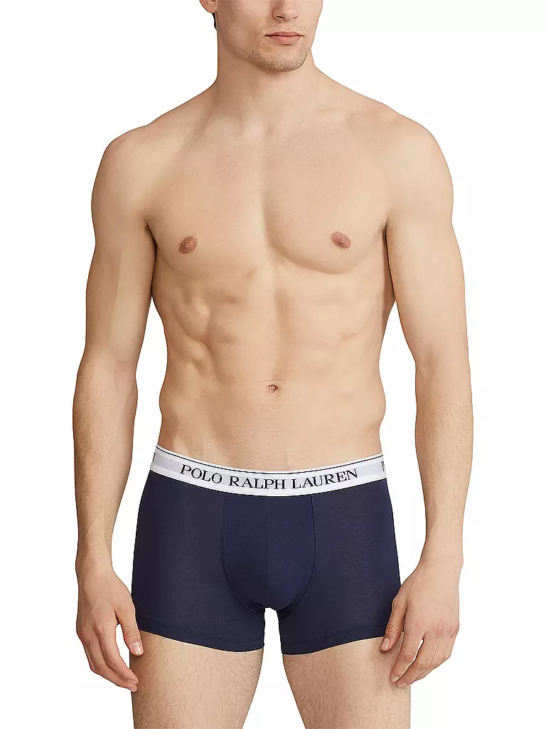 POLO RALPH LAUREN | Calzoncillos paquete de 3 azul marino blanco | Azul