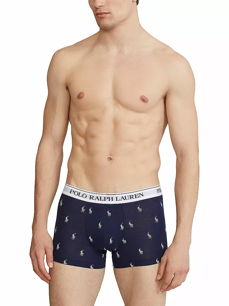 POLO RALPH LAUREN | Calzoncillos paquete de 3 azul marino blanco | 