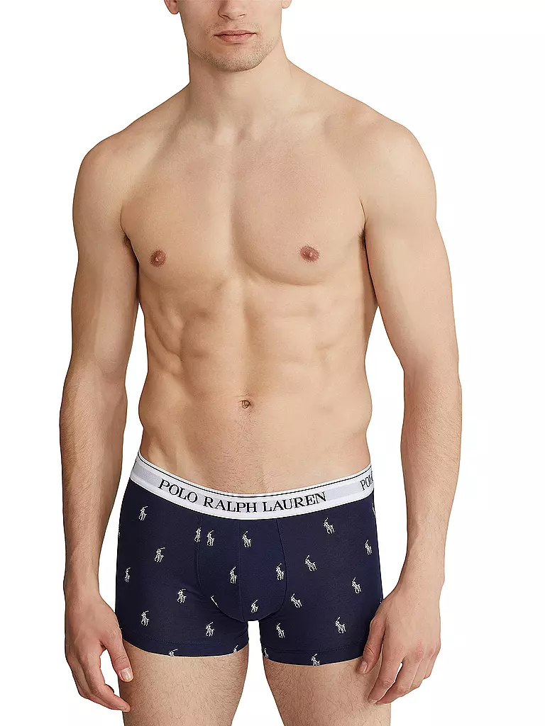 POLO RALPH LAUREN | Calzoncillos paquete de 3 Navy Aopp Navy | Azul oscuro