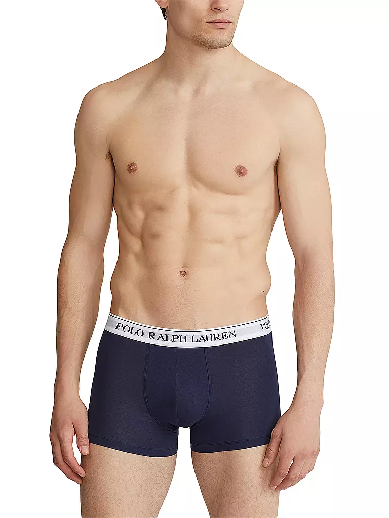 POLO RALPH LAUREN | Calzoncillos paquete de 3 Navy Aopp Navy | Azul oscuro