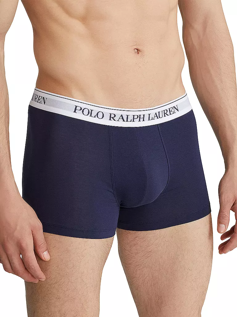 POLO RALPH LAUREN | Calzoncillos paquete de 3 Navy Aopp Navy | Azul oscuro