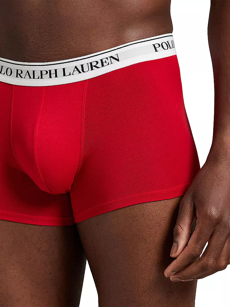 POLO RALPH LAUREN | Calzoncillos paquete de 3 rl rojo | Rojo