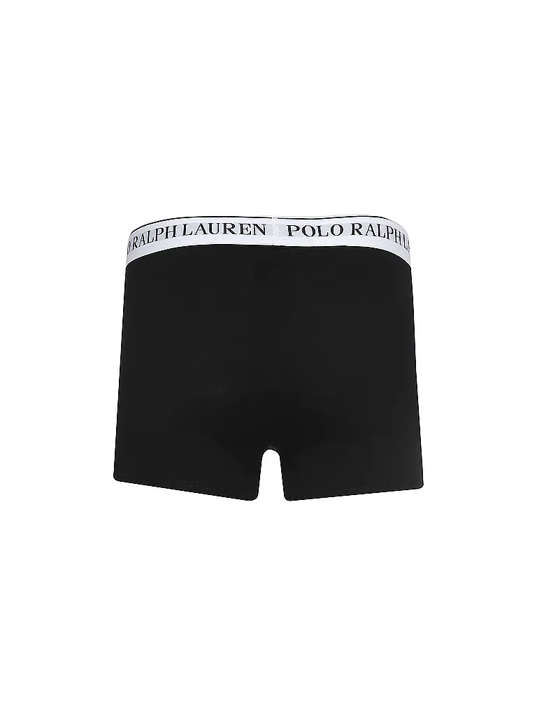 POLO RALPH LAUREN | Calzoncillos paquete de 3 rojo negro | Negro