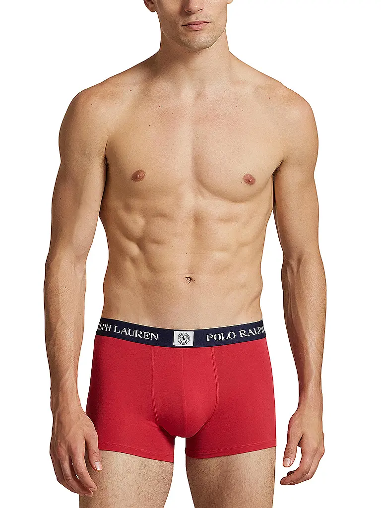 POLO RALPH LAUREN | Calzoncillos paquete de 3 rojo/azul | Azul claro