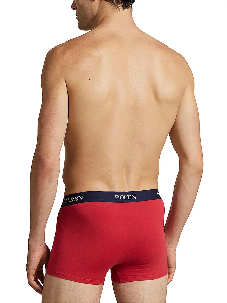 POLO RALPH LAUREN | Calzoncillos paquete de 3 rojo/azul | 