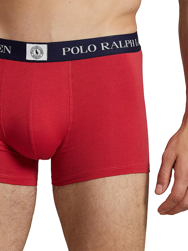 POLO RALPH LAUREN | Calzoncillos paquete de 3 rojo/azul | 