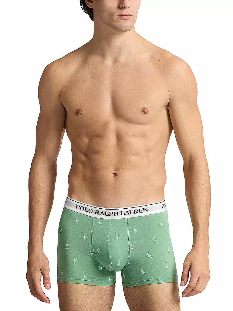 POLO RALPH LAUREN | Calzoncillos paquete de 3 verde | Negro