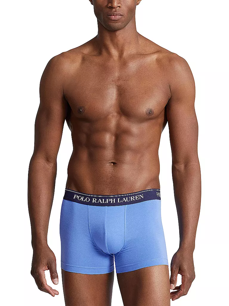 POLO RALPH LAUREN | Calzoncillos paquete de 5 azul gris rojo | Azul