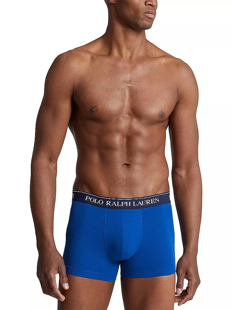 POLO RALPH LAUREN | Calzoncillos paquete de 5 azul gris rojo | Azul
