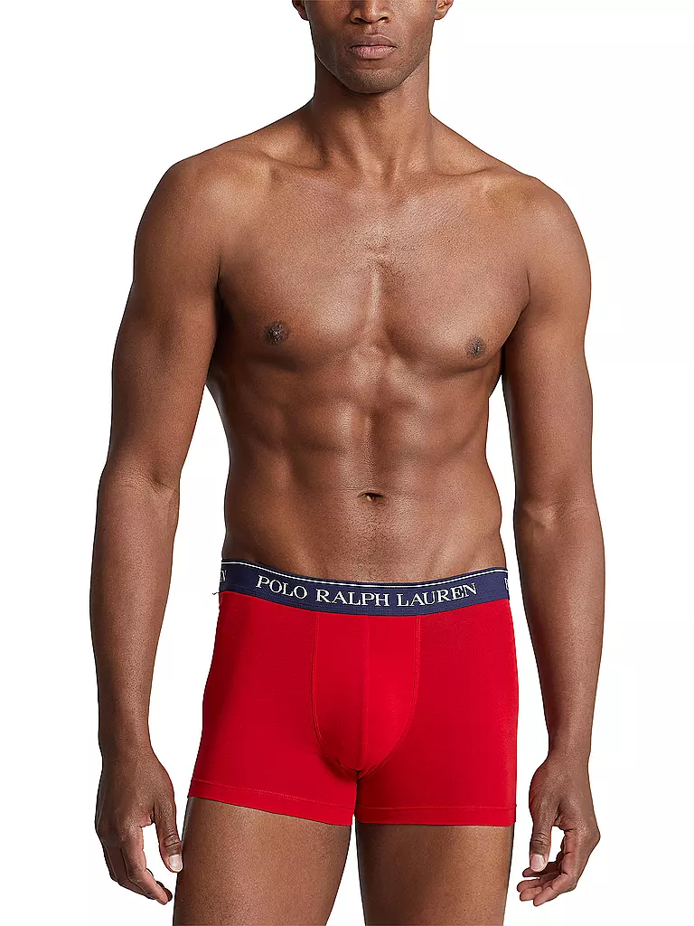 POLO RALPH LAUREN | Calzoncillos paquete de 5 azul gris rojo | Azul