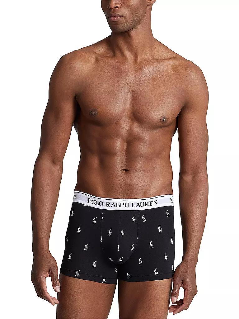 POLO RALPH LAUREN | Calzoncillos paquete de 5 blanco negro negro | Negro