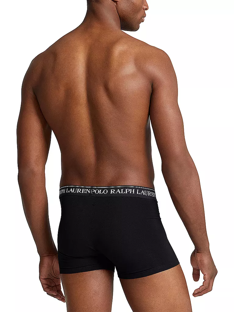 POLO RALPH LAUREN | Calzoncillos paquete de 5 estampados | Negro