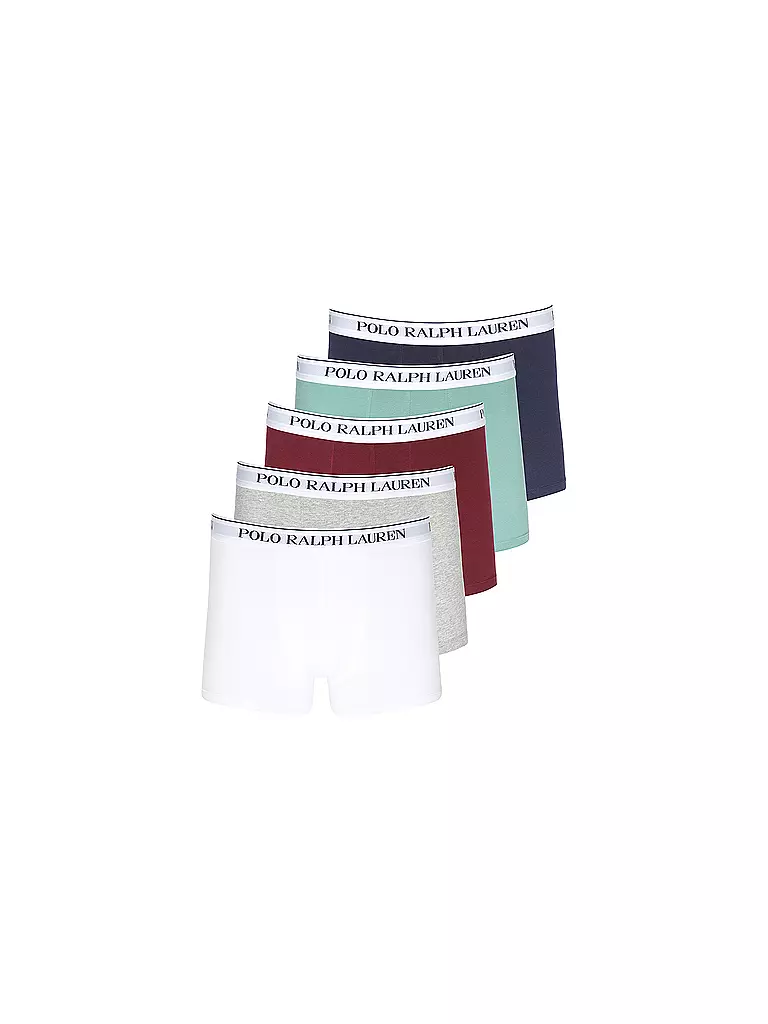 POLO RALPH LAUREN | Calzoncillos paquete de 5 htr navy | Blanco