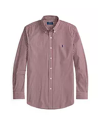 POLO RALPH LAUREN | Camisa Custom Fit | Rojo oscuro