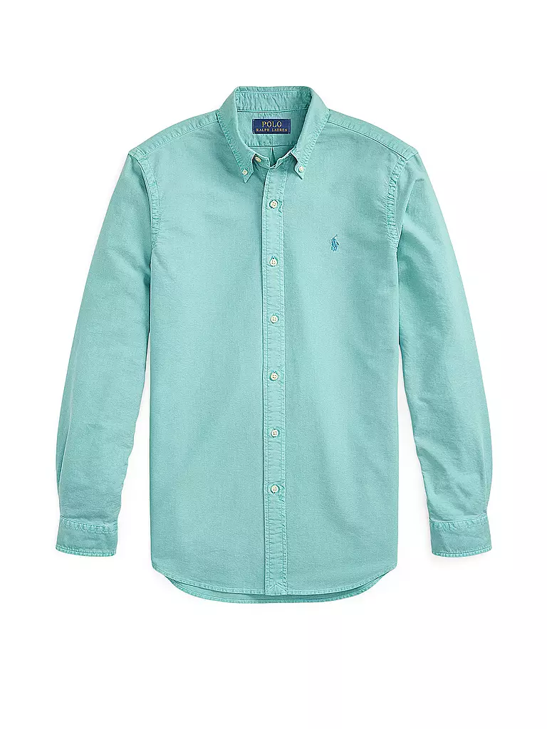POLO RALPH LAUREN | Camisa Custom Fit | Turquesa